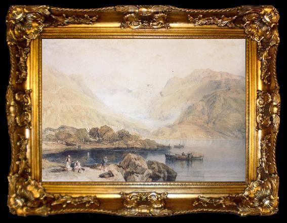 framed  Joseph Mallord William Truner Loch Fyne (mk47), ta009-2